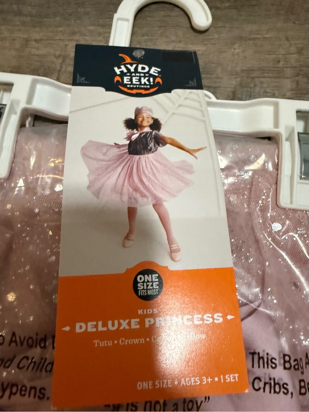 Hydy Eek! Kids Deluxe Princess Costume - Light Pink